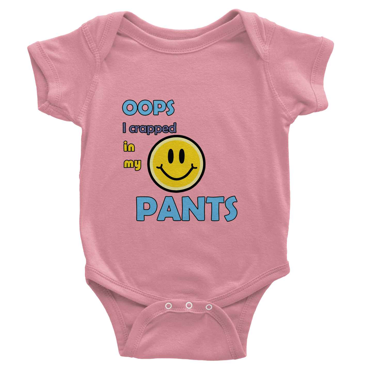 Oops! Time for a Change: Funny Baby One Piece