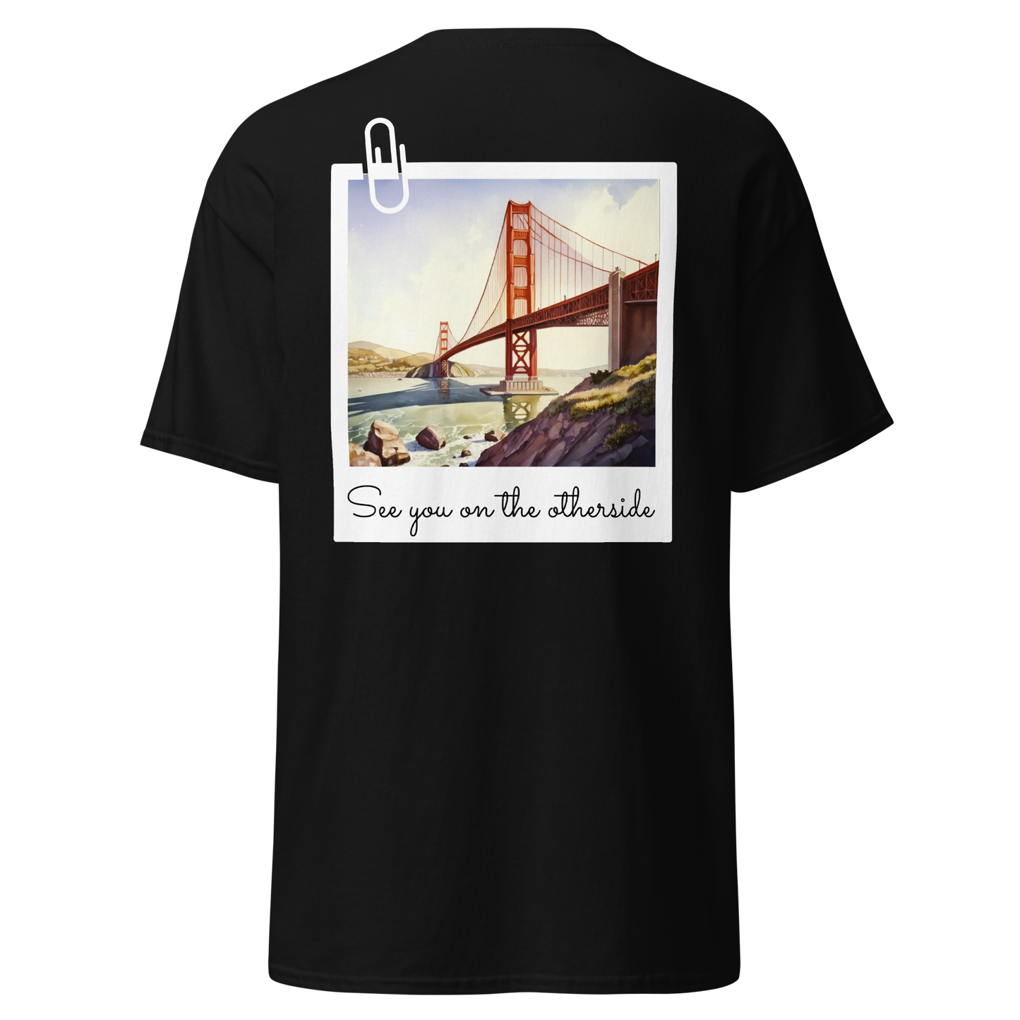 Golden Gate Gateway: Graphic Tee Celebrating an Iconic Landmark