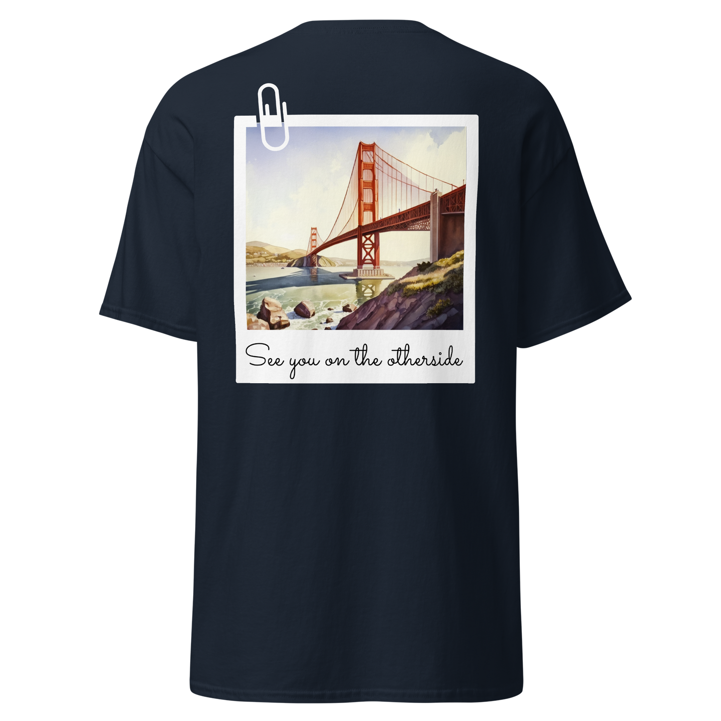 Golden Gate Gateway: Graphic Tee Celebrating an Iconic Landmark